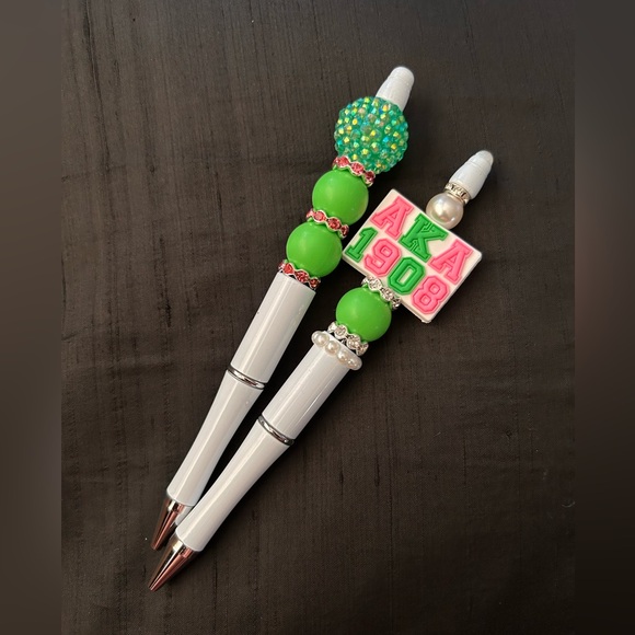 AKA 1908 White and Green Pen - Picture 5 of 6